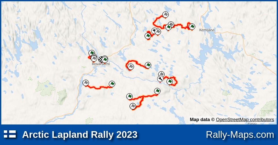 Maps | Arctic Lapland Rally 2023 [RALLI-SM] 
