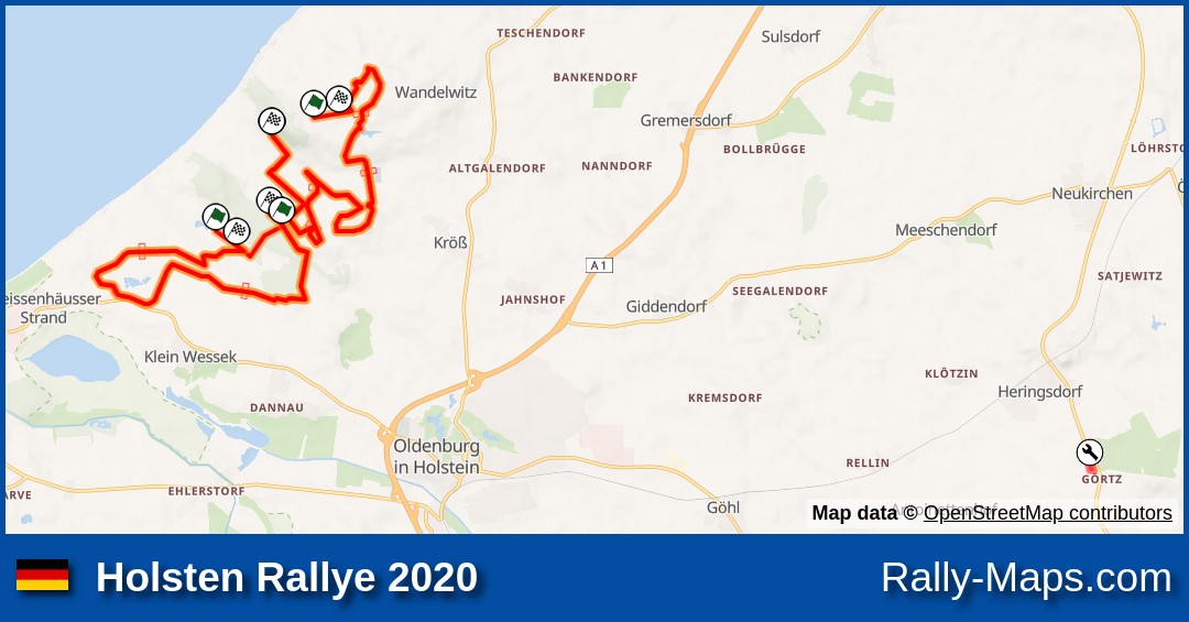 Mapy, Zaplanuj 🌍 Holsten Rallye 2020 | RajdTrasa.pl