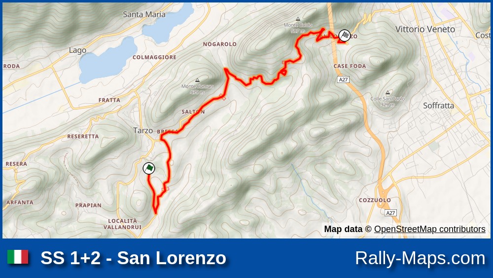 san lorenzo map