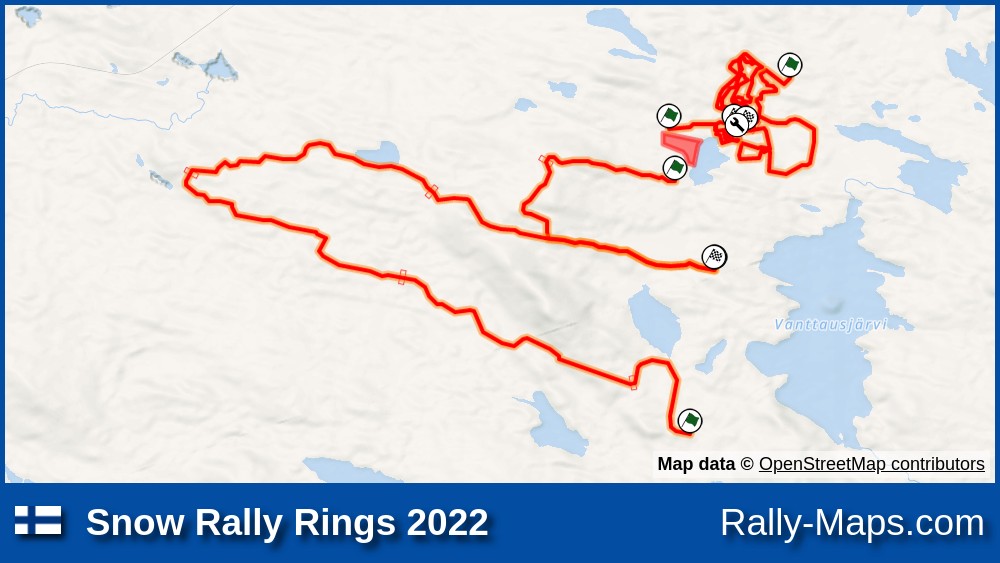 Maps | Snow Rally Rings 2022 